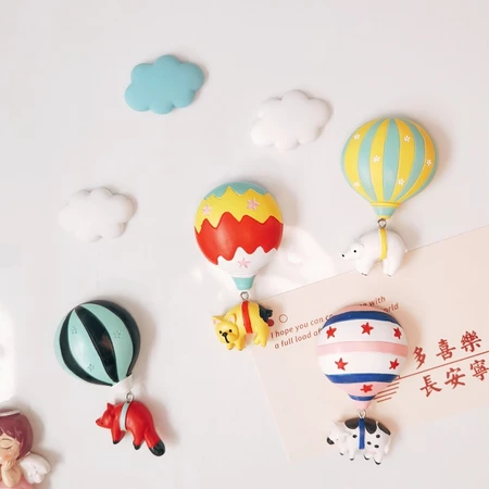 ชุดแม่เหล็กติดตู้เย็น magnet 3D ลายการ์ตูนบอลลูนสัตว์